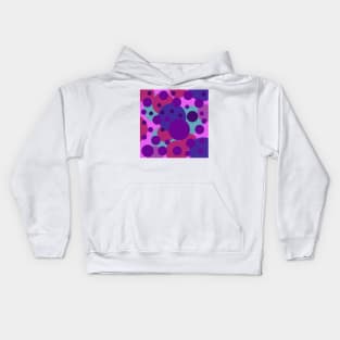 polka dot pop art Kids Hoodie